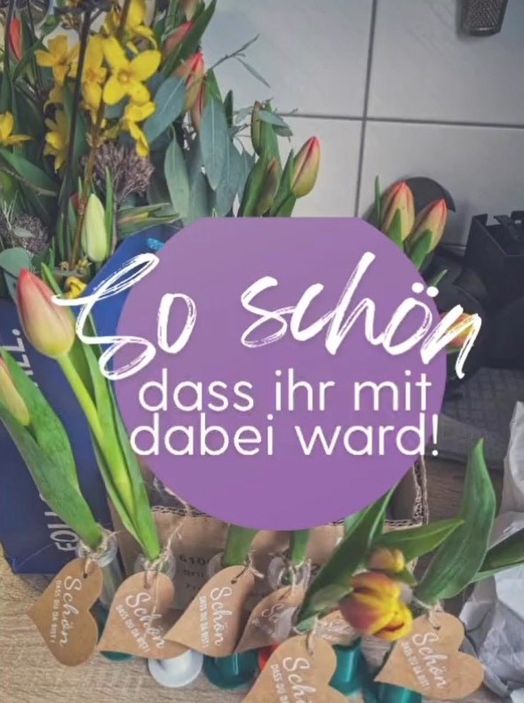 So schön dass ihr dabei ward
